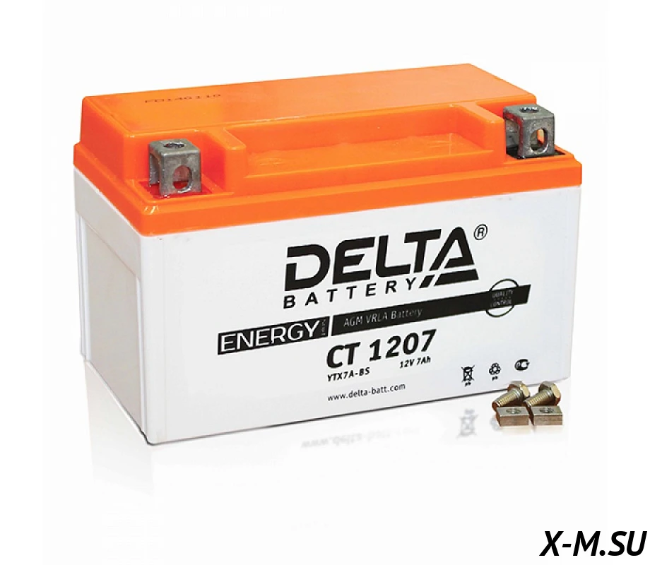 Аккумуляторная батарея 12V7Ah (150x86x94) (залитая, необслуж.) DELTA Аккумуляторная батарея 12V7Ah (150x86x94) (залитая, необслуж.) DELTA