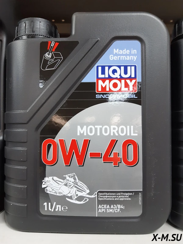 Масло liguiMoly Snowmobil Motoroil синт.мот. масло для снегоходов 0W-40 1л Масло liguiMoly Snowmobil Motoroil синт.мот. масло для снегоходов 0W-40 1л