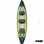 Каноэ надувной трехместный с веслами AQUA MARINA Ripple-370