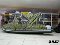 Ходовой комб. (носовой+основной) тент MISHIMO 390 LITE/PRO/LITE DF кмф зеленый (6)