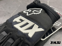 Перчатки взрослые FOX XD2-1 цв. Черно-белый  р. M