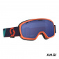 Очки подростк.Buzz Pro Snow Cross orange/blue sky blue