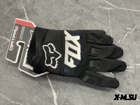 Перчатки взрослые FOX XD2-1 цв. Черно-белый  р. XL
