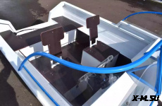 Алюминиевый катер WYATBOAT Неман-400 DCM
