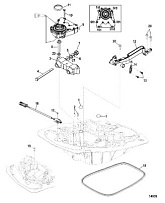 Масляный насос 4-Х ТАКТНОГО ПЛМ MERCURY 100 Серийный номер от 1B366823 и выше