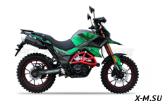 Мотоцикл турэндуро ROCKOT HOUND 250 LUX (зеленый, ЭПТС)