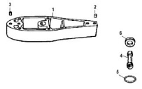 Компоненты расширения 2-Х ТАКТНОГО ПЛМ MERCURY 55 Серийный номер от 0G590000 до 0G760299