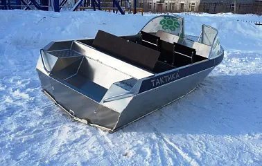 Алюминиевая моторная лодка Тактика-390